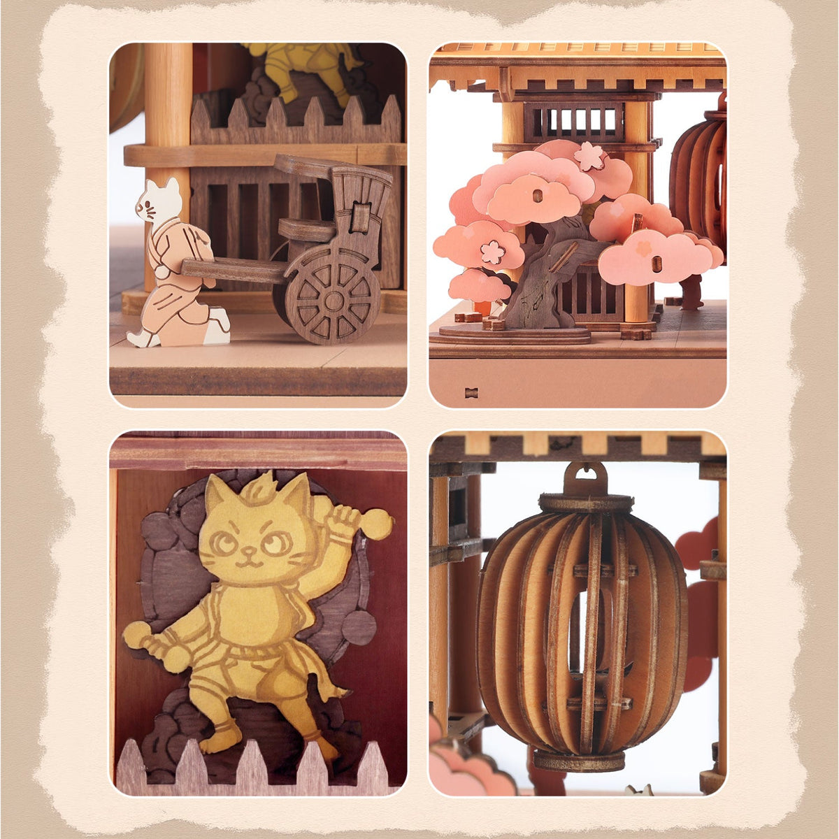 ROWOOD SAKURA RETREAT WOODEN 3D PUZZLE (TGA09)