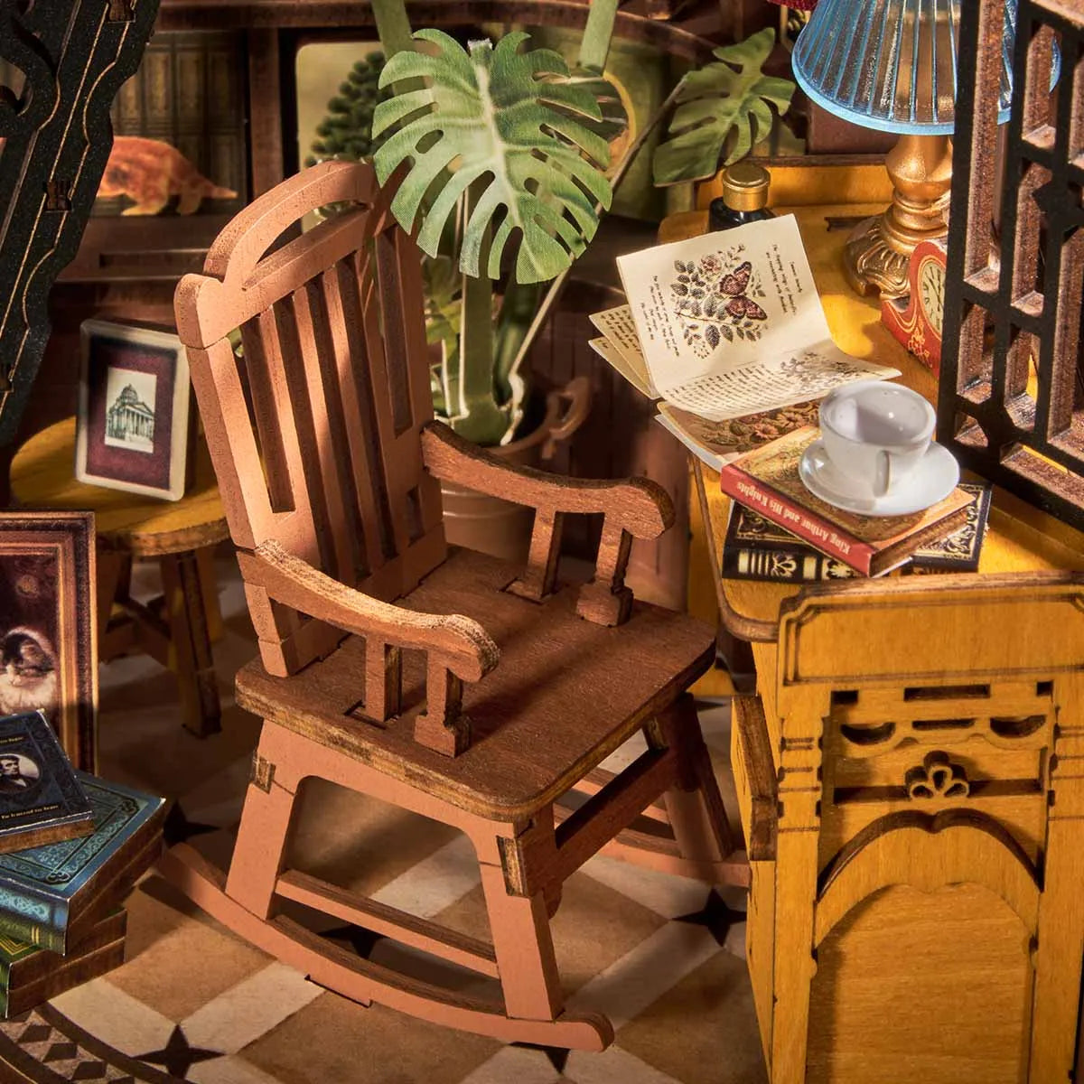 SILENT CORNER STUDY DIY BOOK NOOK KIT (TGE02)