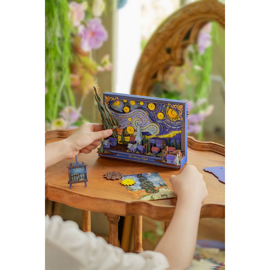THE STARRY NIGHT 3D WOODEN PUZZLE