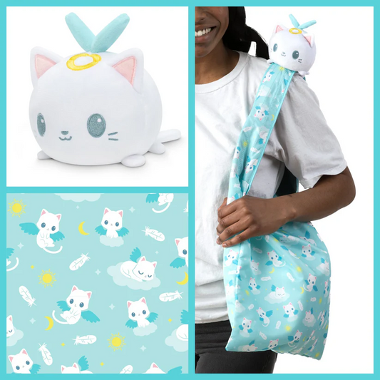ANGEL CAT PLUSHIE TOTE BAG