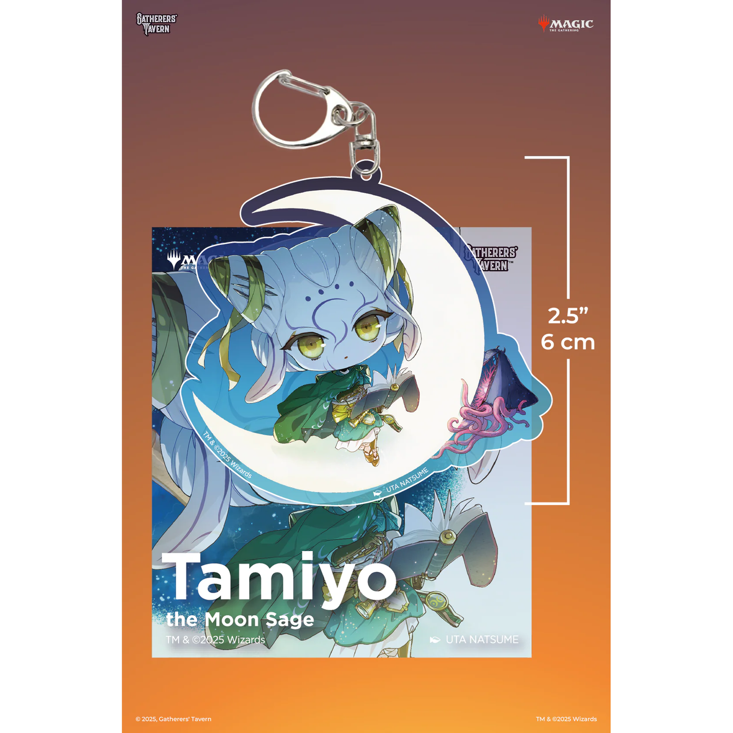 MTG LIL WALKERS ACRYLIC KEYCHAIN