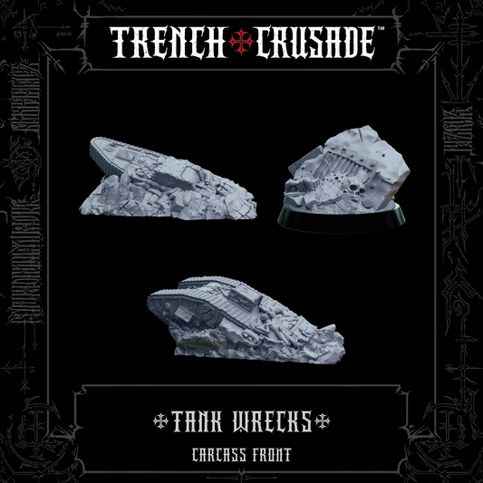 TRENCH CRUSADE TANK WRECKS & SCRAP MARKERS