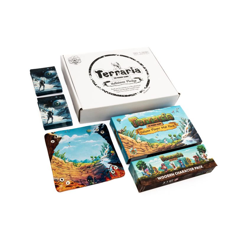 TERRARIA THE BOARD GAME HELLSTONE EDITION