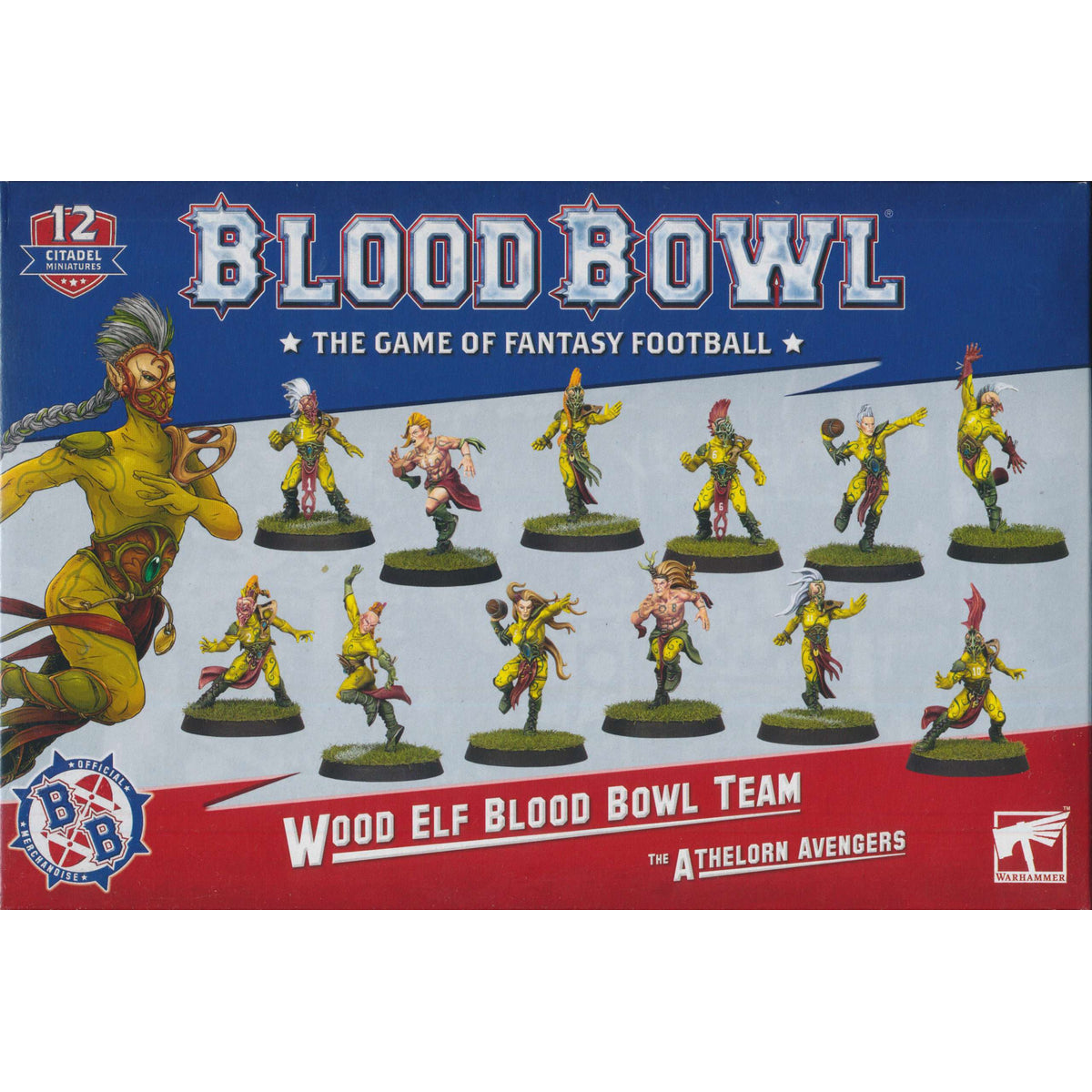 BLOOD BOWL WOOD ELF TEAM