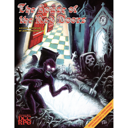 DUNGEON CRAWL CLASSIC RPG ADVENTURE THE HOUSE OF THE RED DOORS