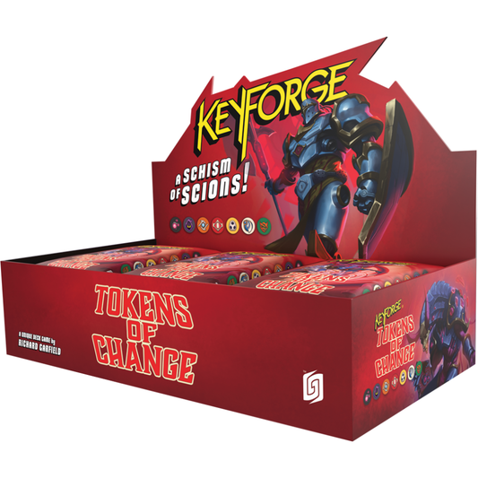 KEYFORGE TOKENS OF CHANGE DECK DISPLAY