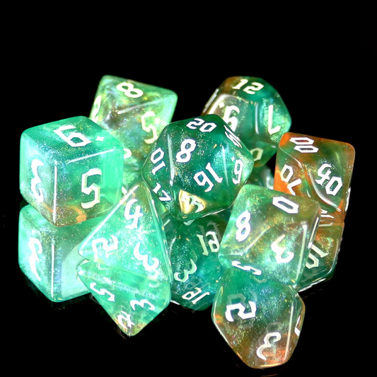 TRANQUIL WORLD 7PC POLY DICE SET