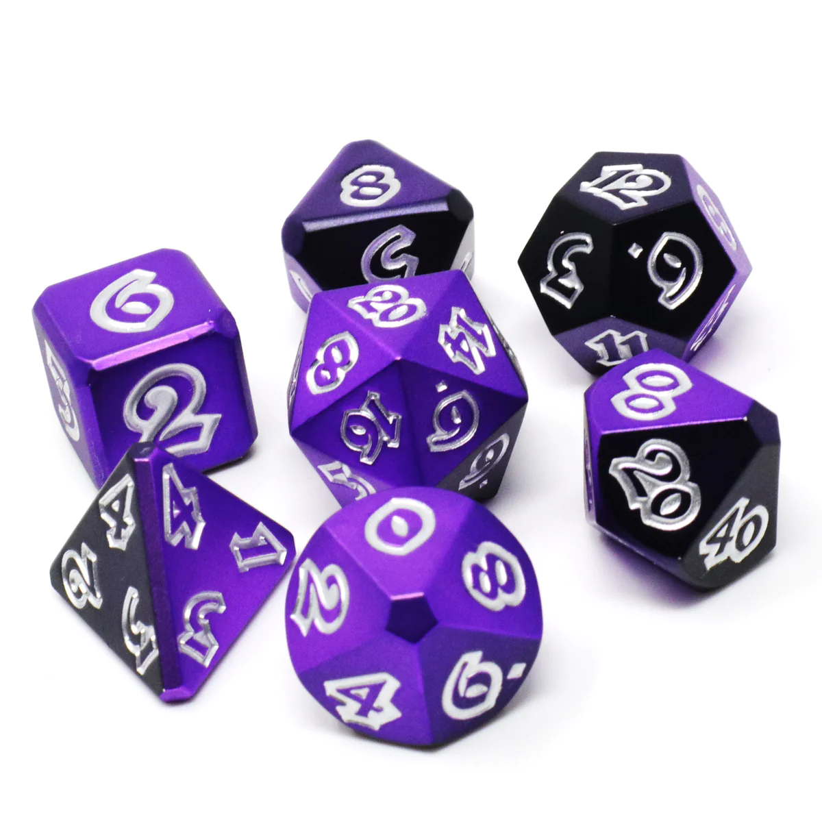TWILIGHT VEIL RPG METAL DICE SET