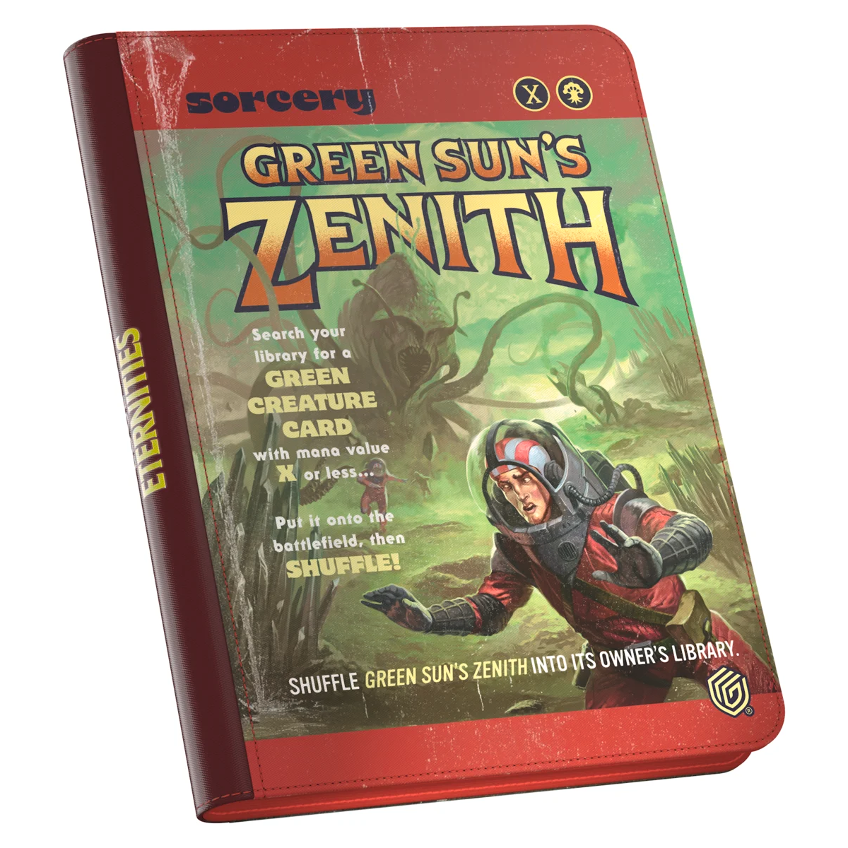 ULTIMATE GUARD 360 ZIPFOLIO: GREEN SUN'S ZENITH