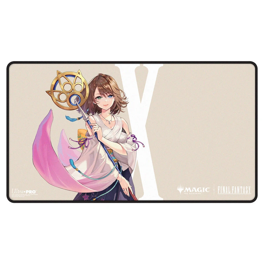 STITCHED EDGE PLAYMAT: YUNA, GRAND SUMMONER