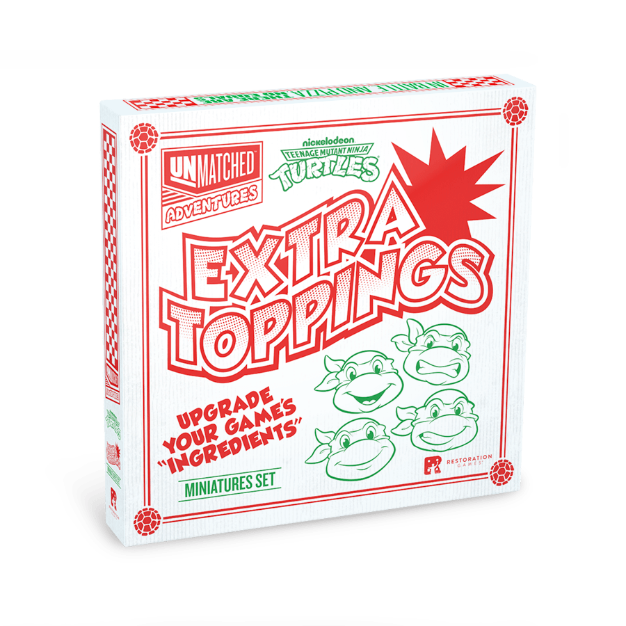 UNMATCHED TEENAGE MUTANT NINJA TURTLES ULTIMATE MINIATURES PACK