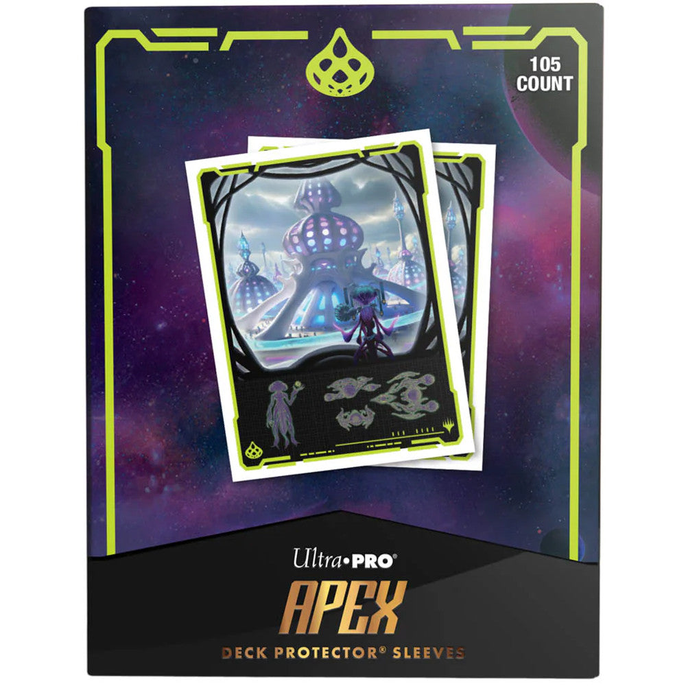 MTG EDGE OF ETERNITIES APEX SLEEVES UTHROS, TITANIC GODCORE (105)