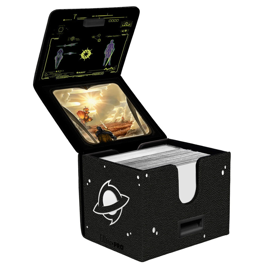 MTG EDGE OF ETERNITIES ALCOVE EDGE DECK BOX (100+) ADAGIA, WINDSWEPT BASTION