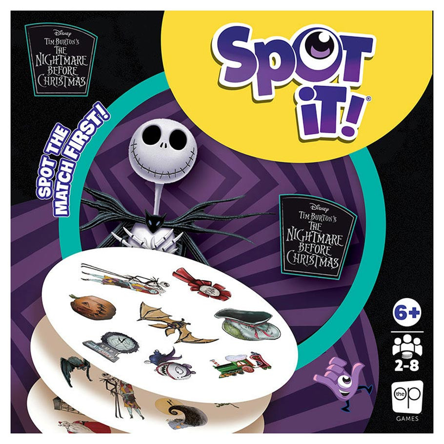 SPOT IT: NIGHTMARE BEFORE CHRISTMAS