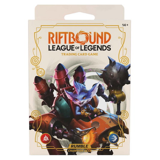 RIFTBOUND SPIRITFORGED CHAMPION DECK: RUMBLE