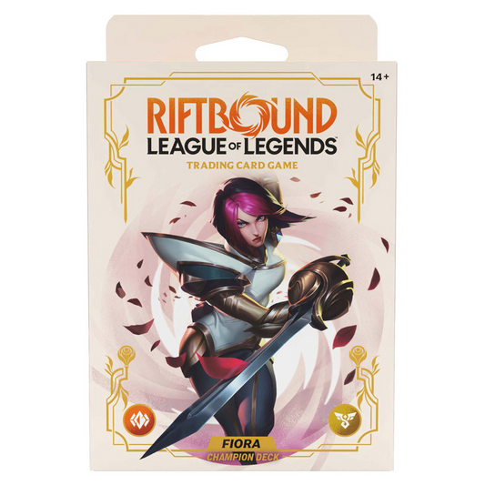 RIFTBOUND SPIRITFORGED CHAMPION DECK: FIORA