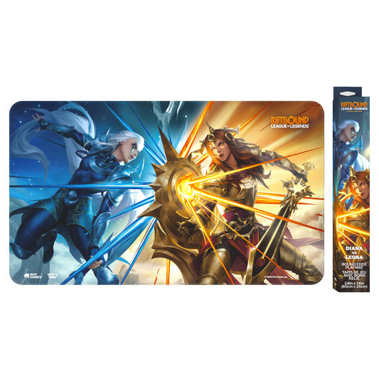 RIFTBOUND VENDETTA DIANA VS LEONA PLAYMAT
