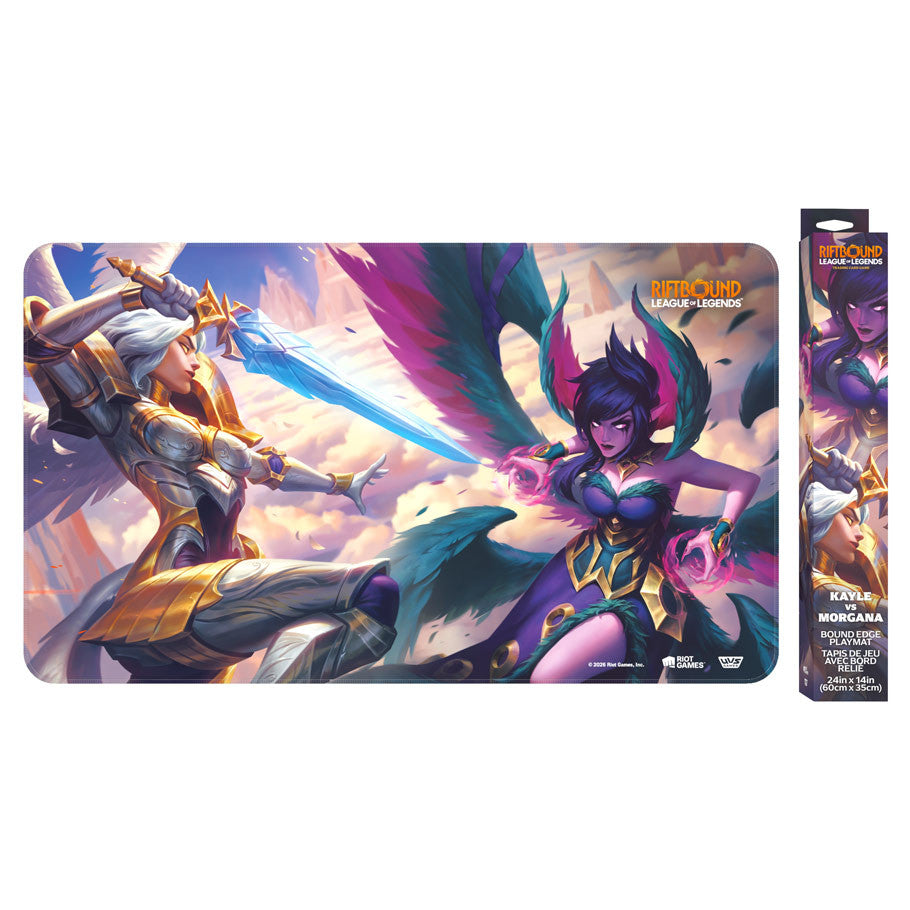 RIFTBOUND VENDETTA KAYLE VS MORGANA PLAYMAT