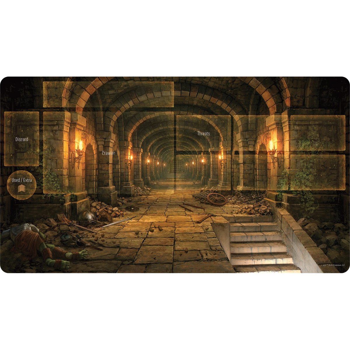 DUNGEON CRAWLER CARL UNSTOPPABLE PLAYMAT