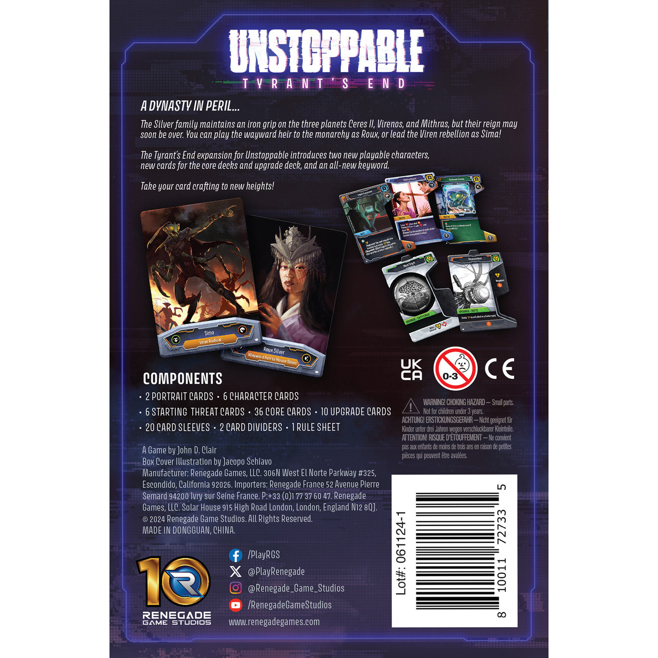 SOLO HERO: UNSTOPPABLE TYRANT'S END EXPANSION