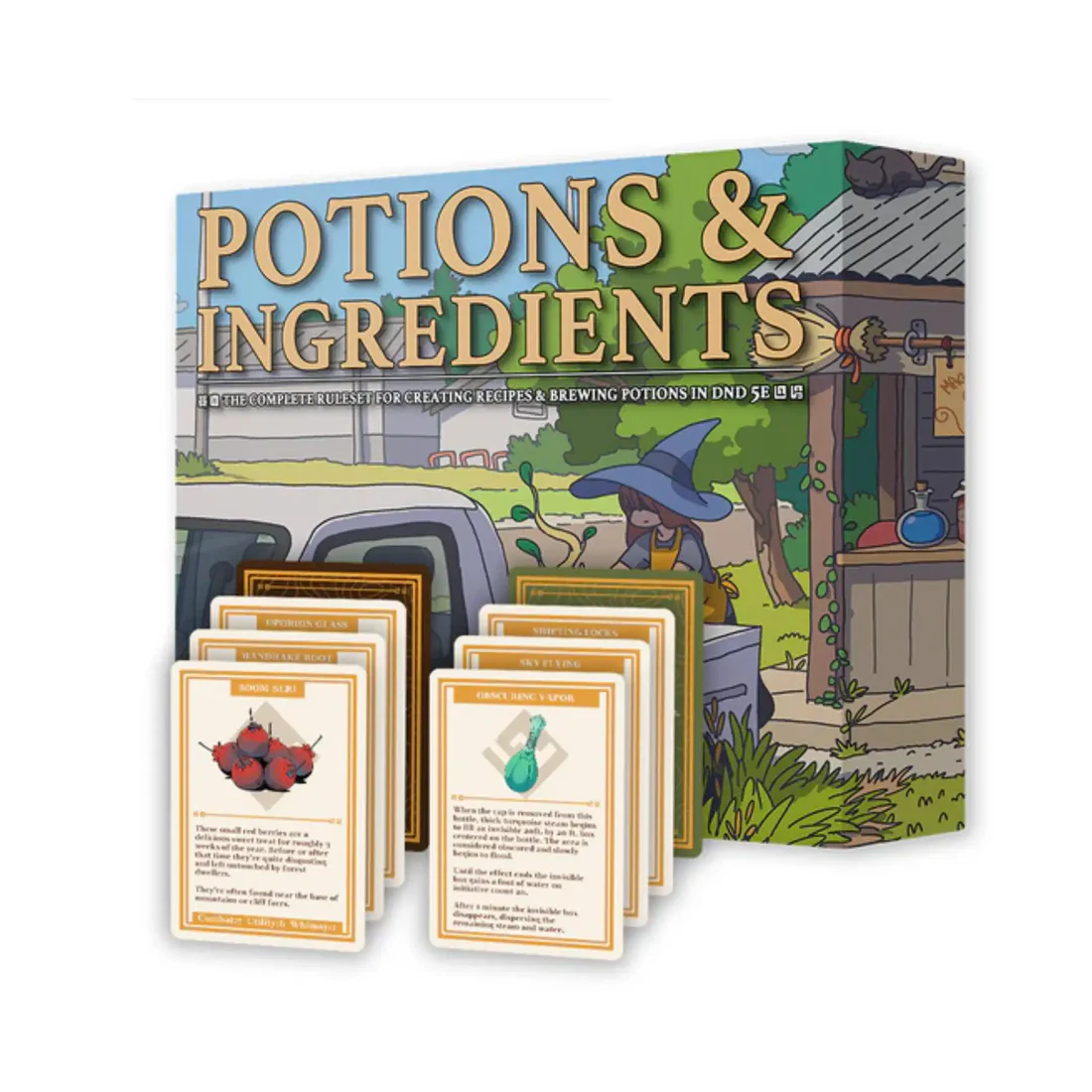 OBOJIMA 5E: POTIONS & INGREDIENTS DECK