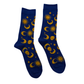 CELESTIAL SUN AND MOON SOCKS