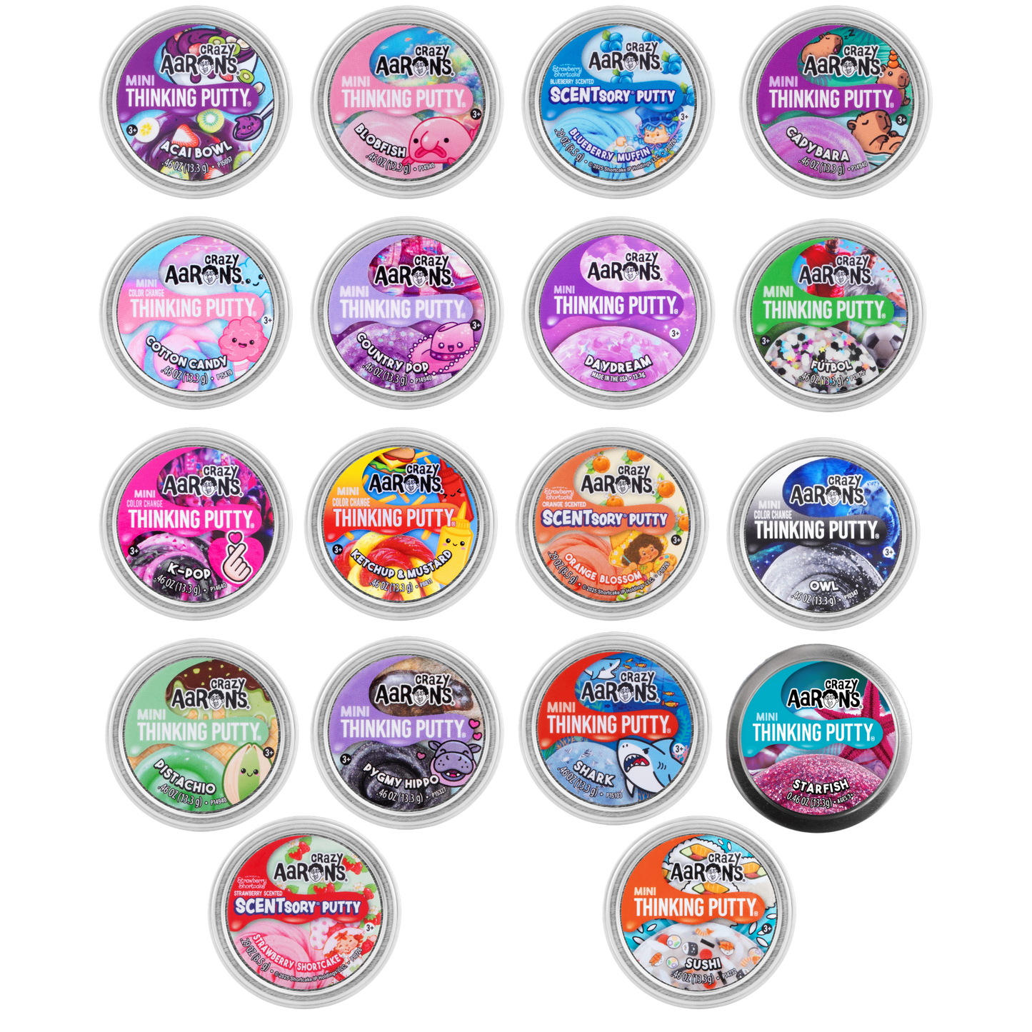 CRAZY AARON'S MINI THINKING PUTTY