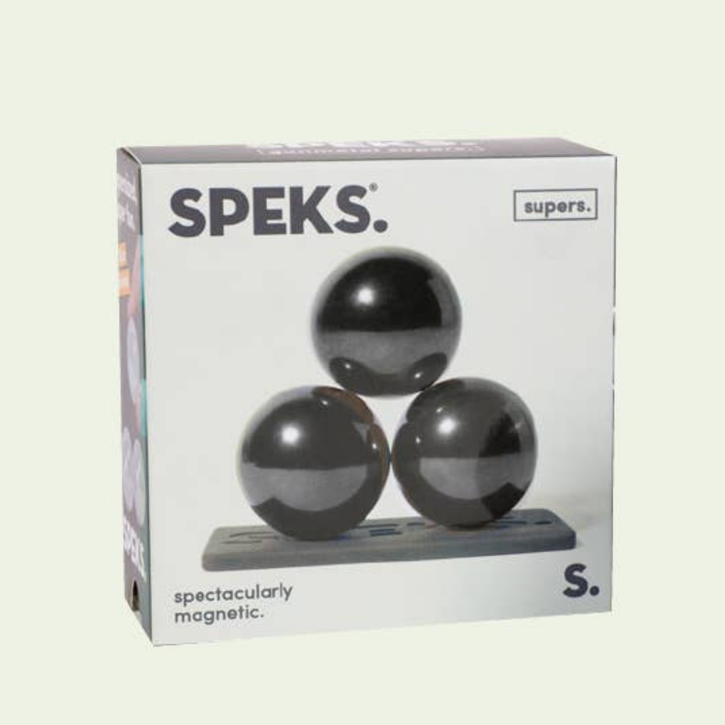 SPEKS SUPERS 33MM MAGNET BALLS 3CT GUNMETAL