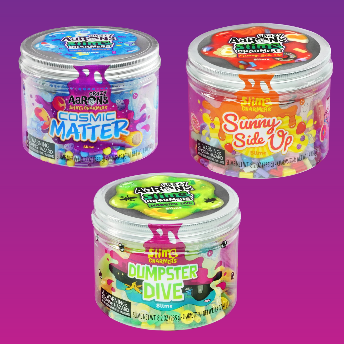 CRAZY AARON'S SLIME CHARMERS WATER SLIME SERIES