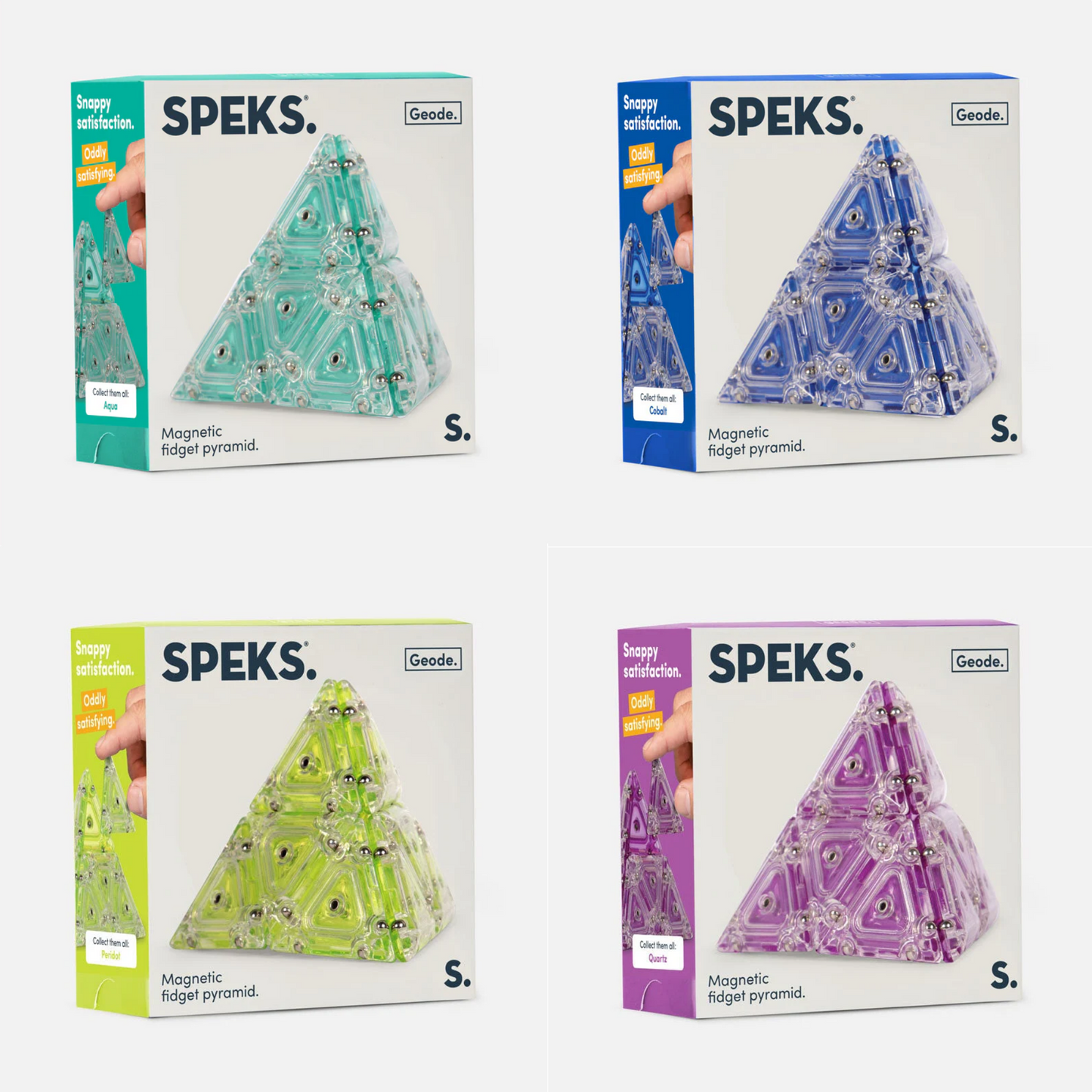 SPEKS GEODE PYRAMID CRYSTAL SERIES