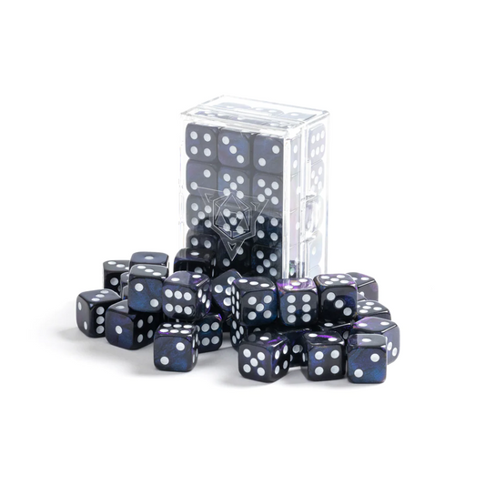 INDIGO SHIMMER D6 DICE SET