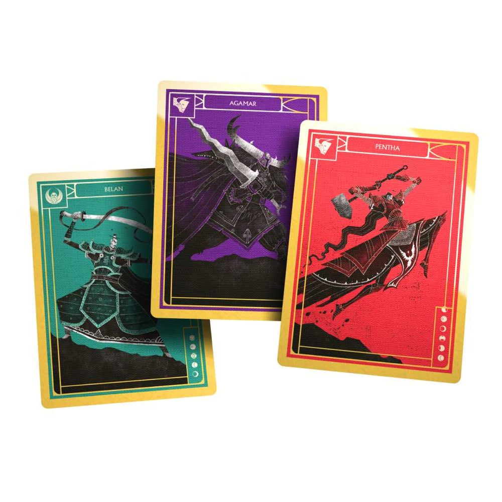 VEILED FATE GOLD DEMI CARDS