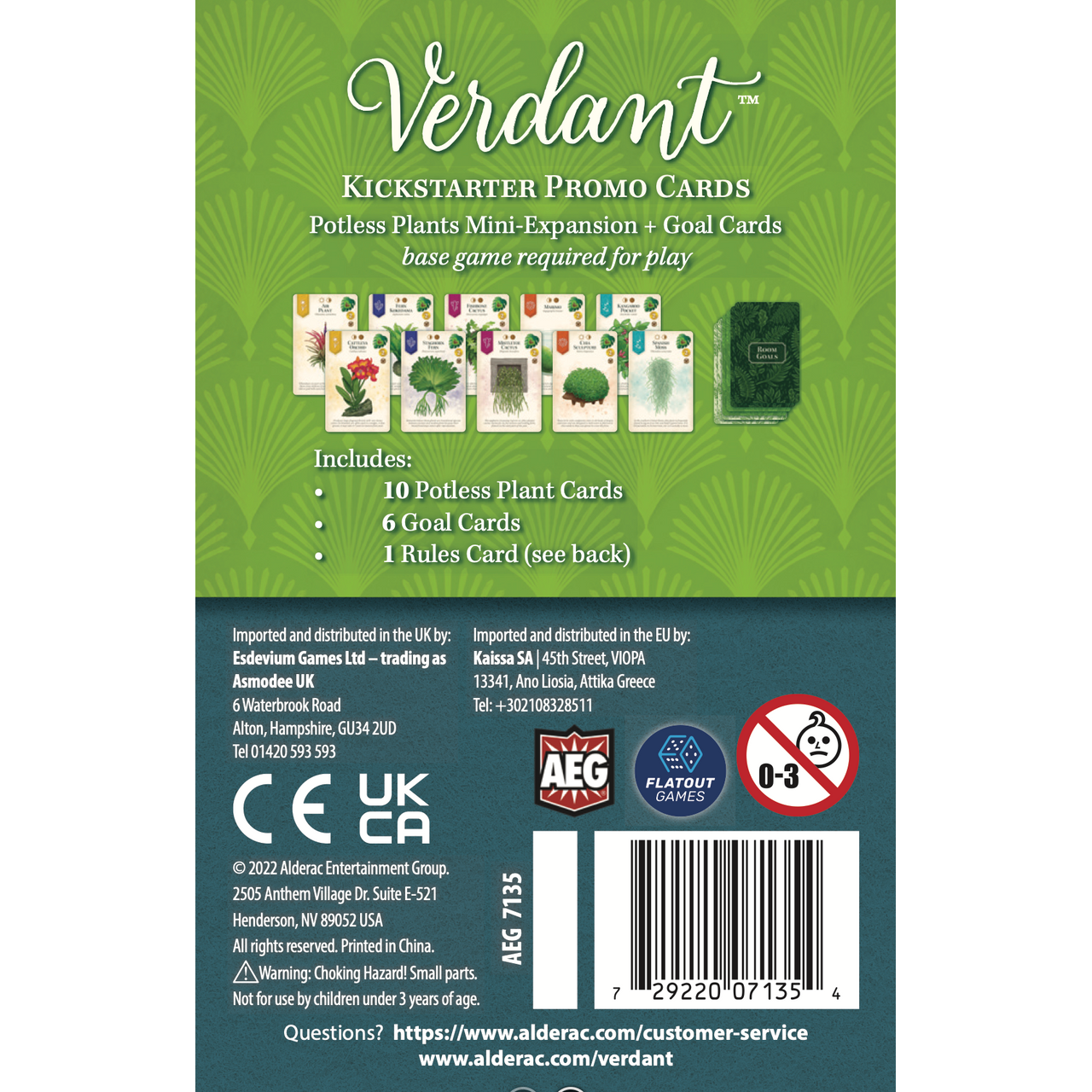 VERDANT KICKSTARTER PROMO PACK