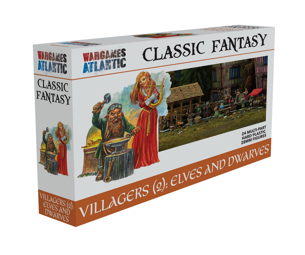 CLASSIC FANTASY: VILLAGERS (ELVES & DWARVES)