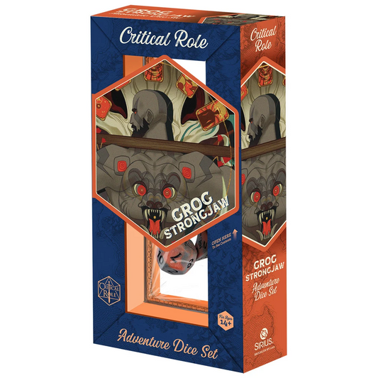 CRITICAL ROLE VOX MACHINA ADVENTURE DICE: GROG STRONGJAW