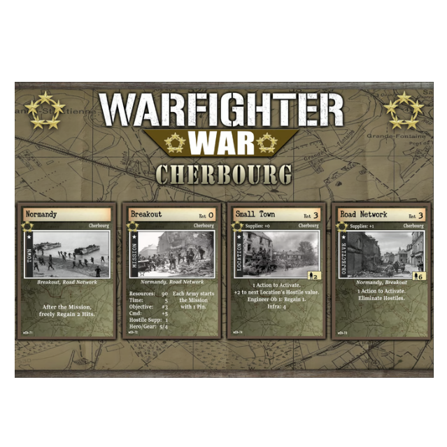 WARFIGHTER WAR: WWII EUROPE EXPANSION CHERBOURG CAMPAIGN