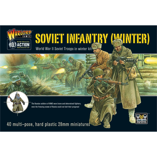 BOLT ACTION SOVIET INFANTRY (WINTER)