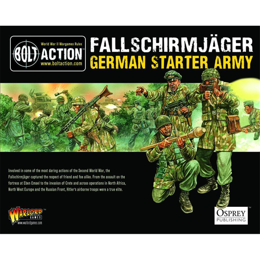 BOLT ACTION FALLSCHIRMJAGER STARTER ARMY