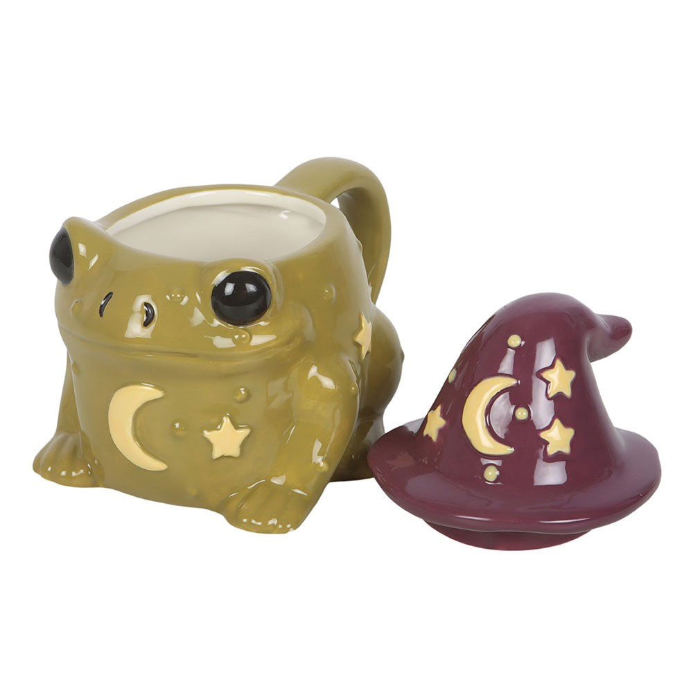 MAGIC TOAD MUG WITH SPOON