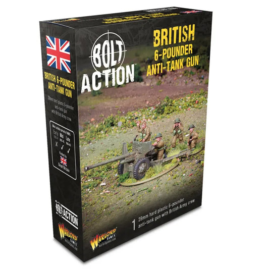 BOLT ACTION BRITISH 6-POUNDER ANTI-TANK GUN