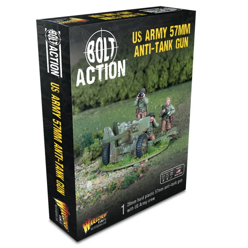 BOLT ACTION US ARMY 57MM ANTI-TANK GUN