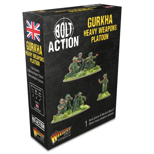 BOLT ACTION GURKHA HEAVY WEAPONS PLATOON