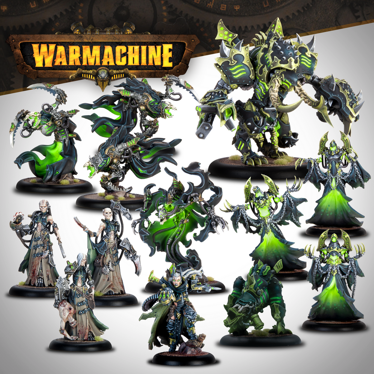 WARMACHINE: CRYX NECROFACTORIUM ARMY BOX – WRAITHBINDER'S HOST