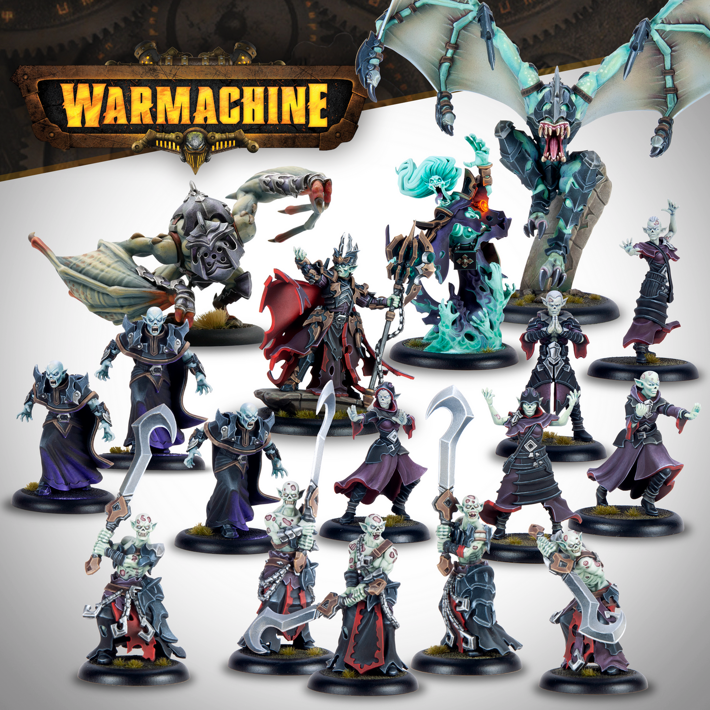 WARMACHINE: DUSK FANE OF NYRRO ARMY BOX – COURT OF SHADOWS