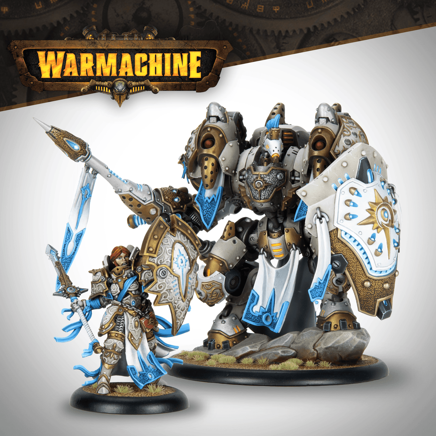 WARMACHINE: CONSTANCE BLAIZE AND GALLANT (HIPS)