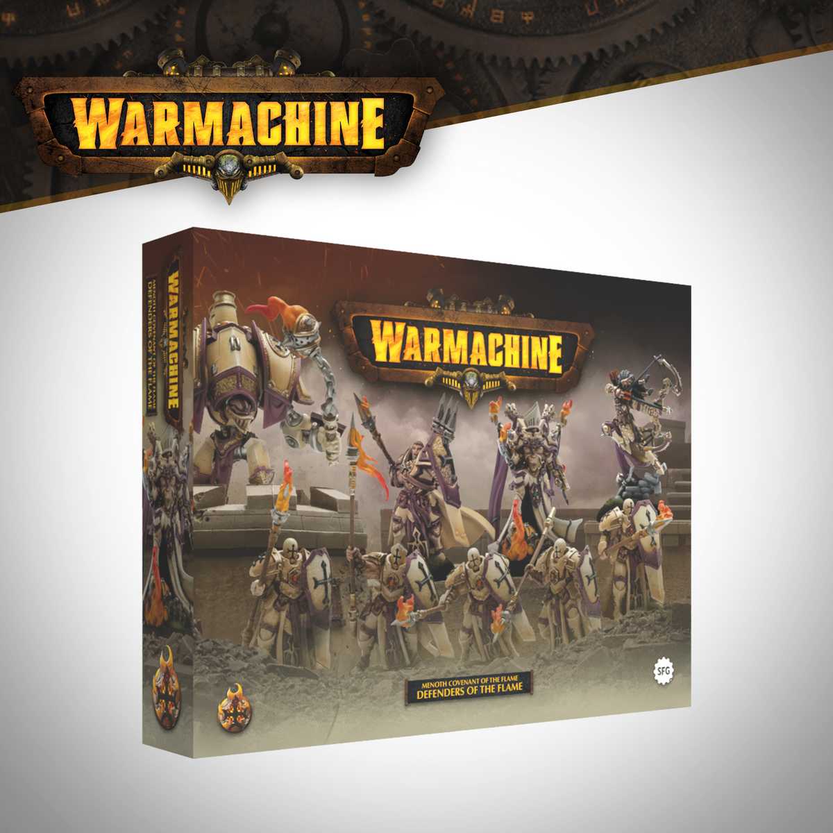 WARMACHINE: PROTECTORATE OF MENOTH COVENANT OF THE FLAME - DEFENDERS OF THE FLAME