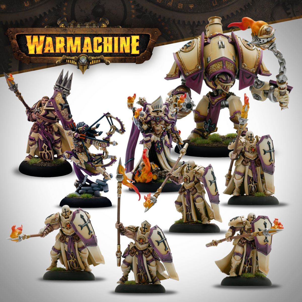 WARMACHINE: PROTECTORATE OF MENOTH COVENANT OF THE FLAME - DEFENDERS OF THE FLAME