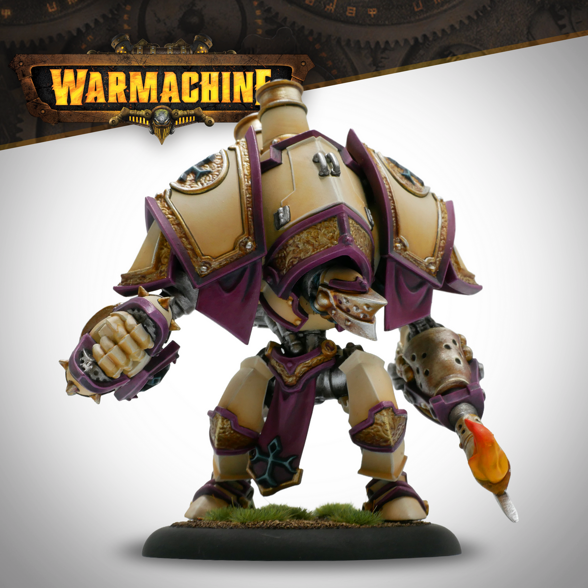 WARMACHINE: PROTECTORATE OF MENOTH CRUSADER HEAVY WARJACK