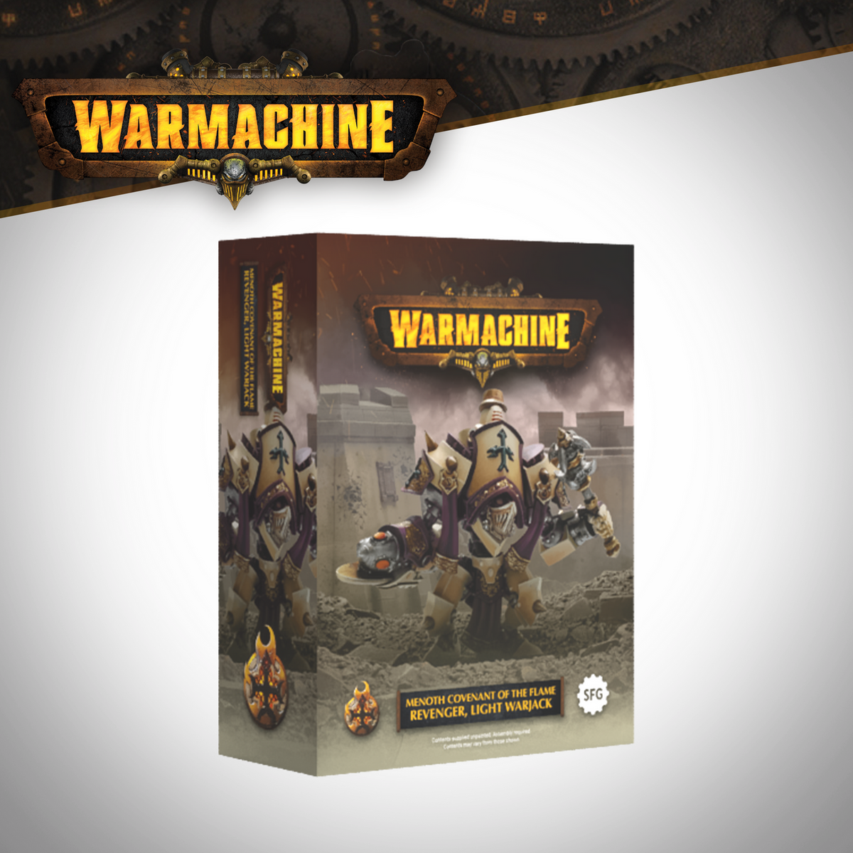 WARMACHINE: PROTECTORATE OF MENOTH REVENGER LIGHT WARJACK