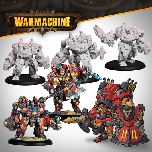 WARMACHINE KHADOR ANNIHILATORS COMMAND CADRE